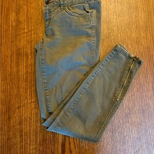 Aerie Dark Gray Skinny Jeans for Juniors size 0